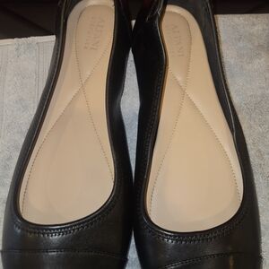 Alfani Women's Black Leather Flats